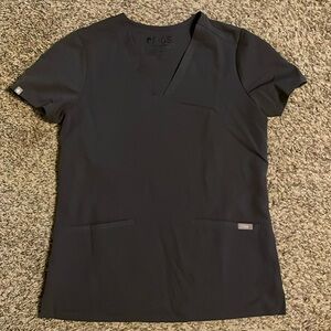 Figs Casma Three-Pocket Scrub Top -size XS